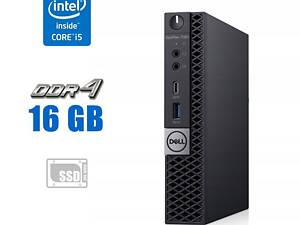 Неттоп Dell OptiPlex 5060 USFF/ i5-8500T/ 16GB RAM/ 240GB SSD/ UHD 630