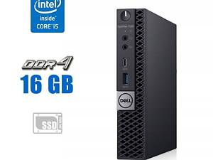 Неттоп Dell OptiPlex 5060 USFF/ i5-8500T/ 16GB RAM/ 512GB SSD/ UHD 630