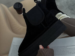 Neumel Platform Chealsea Black