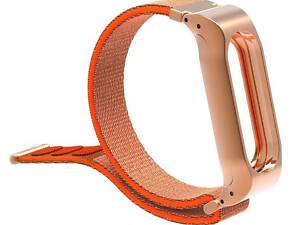 Нейлоновий ремінець Primo для фітнес-браслета Xiaomi Mi Band 2 - Orange