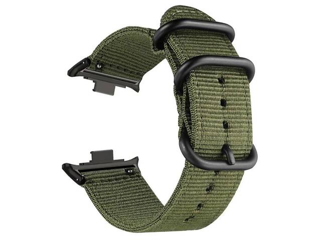 Нейлоновий ремінець Primo Traveller для годинника Xiaomi Redmi Watch 4 / Xiaomi Smart Band 8 Pro - Army Green - Фото 1