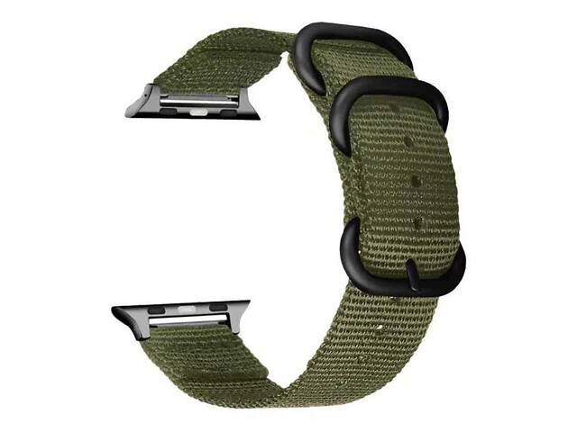 Нейлоновий ремінець Primolux Traveller для Apple Watch 42mm / 44mm / 45mm - Army Green - Фото 2