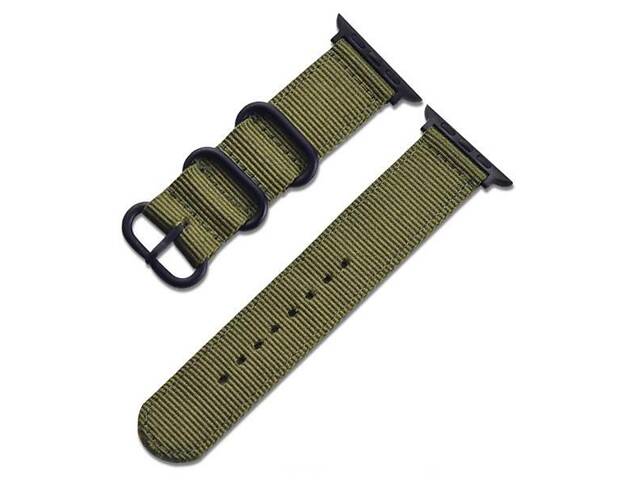 Нейлоновий ремінець Primolux Traveller для Apple Watch 42mm / 44mm / 45mm - Army Green - Фото 3