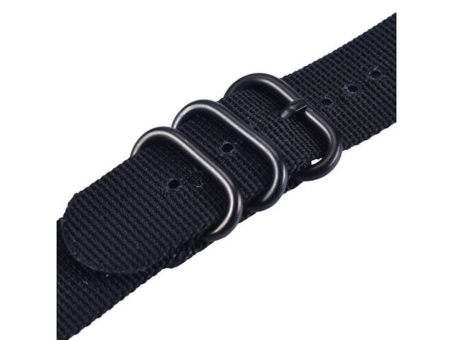 Нейлоновий ремінець Primolux Traveller для годинника Apple Watch 42mm / 44mm / 45mm - Black - Фото 5