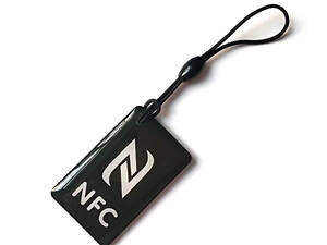 NFC метка брелок Primo NTAG213 - Black