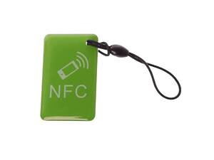NFC мітка брелок Primo NTAG213 - Green