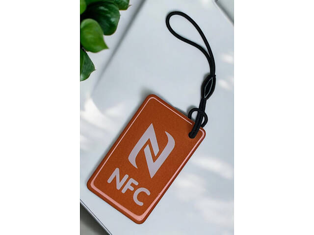 NFC мітка брелок Primo NTAG213 - Orange - Фото 2
