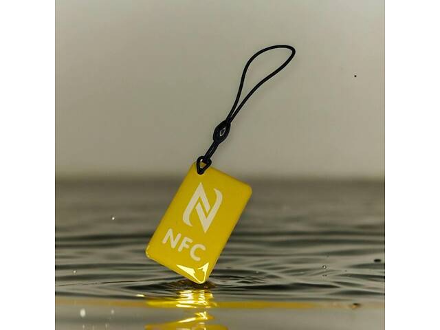 NFC мітка брелок Primo NTAG213 - Yellow - Фото 2