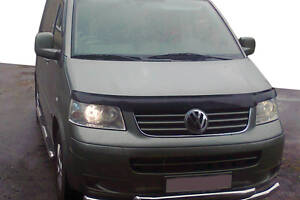 Нижняя двойная губа ST014 (нерж) 51 на 42 мм для Volkswagen T5 Caravelle 2004-2010 гг