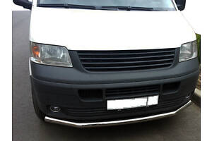 Нижняя одинарная губа ST008 (нерж) 51мм для Volkswagen T5 Transporter 2003-2010 гг