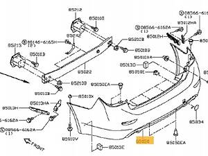 NISSAN - 850226HH1H INFINITI Q50 ЗАДНІЙ БАМПЕР НОВИЙ оригінал