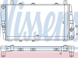 Nissens 64011. Радиатор, охлаждение двигателя