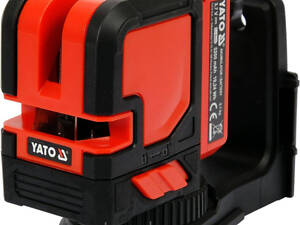 Нівелір лазерний самонівелюючий YATO : точність- ±3 мм/ 10 м, верт./гориз. промені [20]