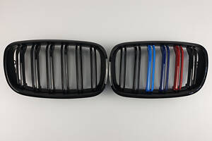 Ніздрі на BMW X5 E70 2007-2013 рік M-color ( Подвійні M-Look)