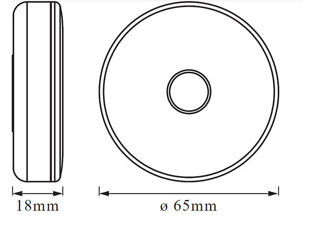 Нічник 0.45W 5V 32lm 4000K 65x18mm [4058075399686] Ledvance DOT-it Touch на акумуляторі DIM - Фото 2