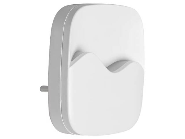 Нічник 0.50W 220V 5lm 3000K 55x60x60mm [4058075399662] Ledvance LUNETTA Wave в розетку з датчиком освітленості - Фото 1