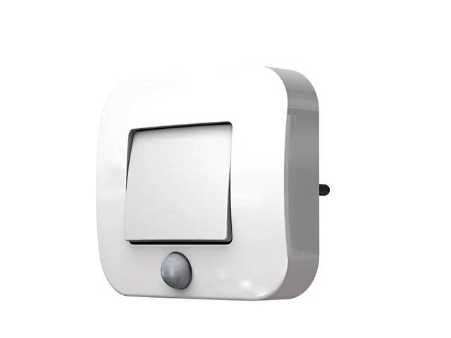Ночник 0.70W 220V 10lm 3000K 67x73x84mm [4058075266780] Ledvance LUNETTA Hall Sensor с сенсором движения и - Фото 1