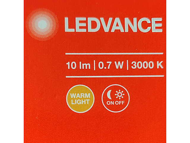Ночник 0.70W 220V 10lm 3000K 67x73x84mm [4058075266780] Ledvance LUNETTA Hall Sensor с сенсором движения и - Фото 6