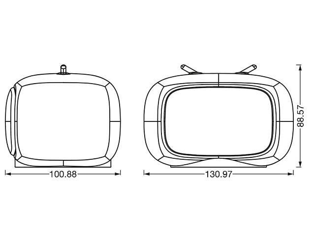 Нічник 2.50W 5V 20lm 3000K 1200mAh 200x115x141mm [4058075602137] Ledvance NIGHTLUX TOUCH RGBW на акумуляторі - Фото 3