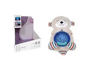 Ночник FM 666-60 (24) “Выдра”, звуки, музыка, проектор, подсветка, регулировка громкости, на батарейках, съемный музыкал