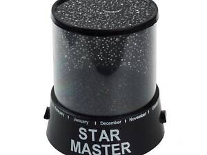 НІЧНИК - ПРОЕКТОР STAR MASTER ВІД USB, чорний