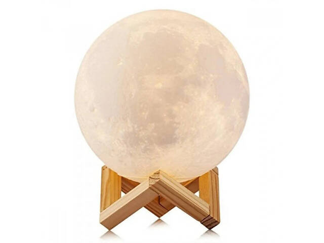 Нічник світиться місяць Moon Lamp 13 см, Нічник для дитини на ніч, Нічник для гарного сну дитини - Фото 20