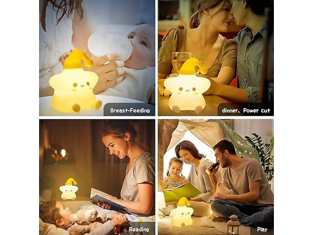 Ночник звездочка детский OPT-TOP LED (RD-25) (2078058369) - Фото 5