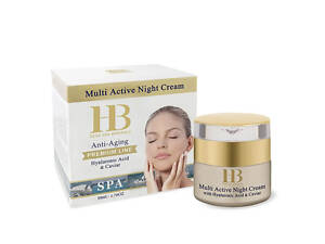 Нічний крем HB 35 з гіалуроновою кислотою та екстрактом ікри 50 мл (7290015247252)