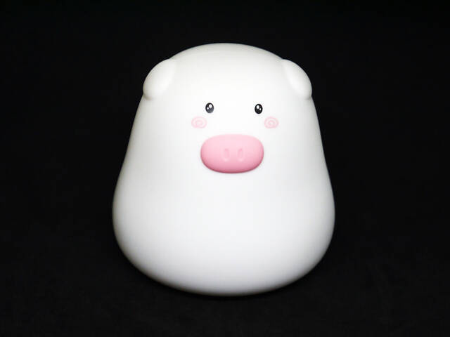 Ночной светильник силиконовая свинка Mini Pig - Фото 9