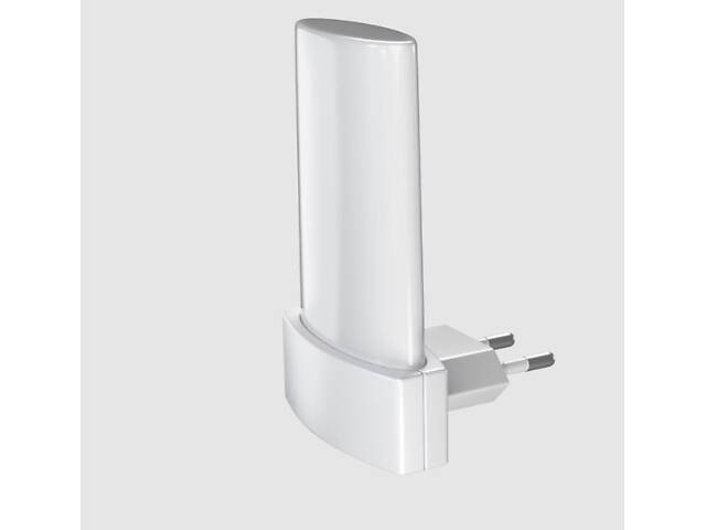 Нічник 0.28W 230V 5lm 3000K 60x90x60mm [4099854530654] Osram LUNETTA Shine з датчиком освітленості в розет. - Фото 1