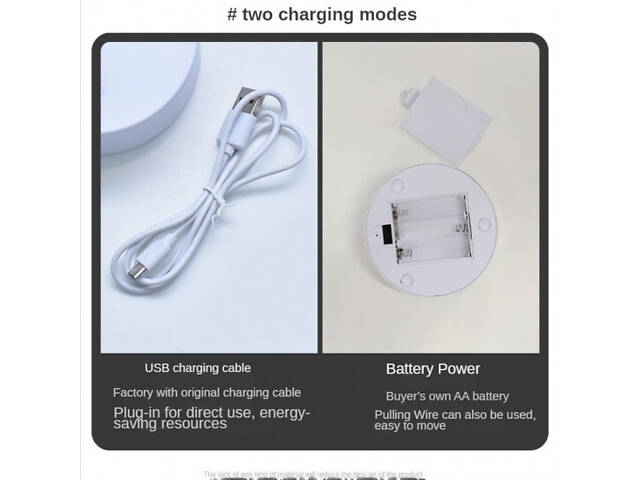 Нічник 3D плинкий пісок з Led підсвіткою 7 режимів Gray пісок - Фото 5