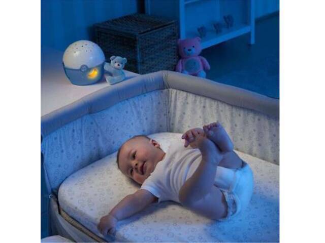 Нічник Chicco Next2 Stars Голубий (07647.20) - Фото 3