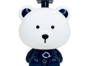 Дитячий нічник 'Ведмідь' Mega Zayka MGZ-1406(Blue) мережеве живлення від USB