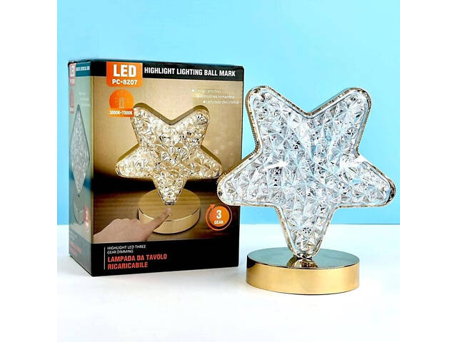 Ночник-проектор Star Light PС-8207 18х10 см - Фото 3