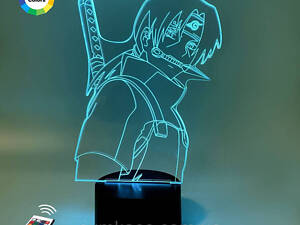 Нічник-світильник 3D 'Ітачі 3' 3DTOYSLAMP 25х14 см CL0029479