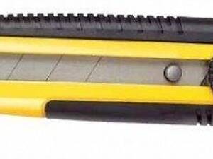 Ніж 25мм сегментоване лезо 180мм серія DynaGrip, фіксатор, металева направляюча (блістер)