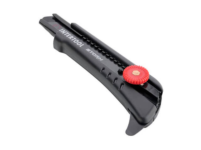 Ніж сегментний Intertool-Storm 18 мм гвинтовий для лінолеуму (HT-0539) - Фото 8
