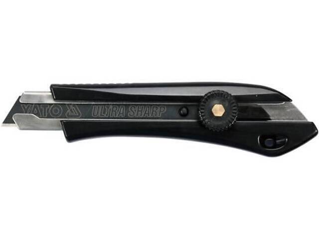 Будівельний ніж висувне лезо 18 мм YATO YT-75124 - Фото 3