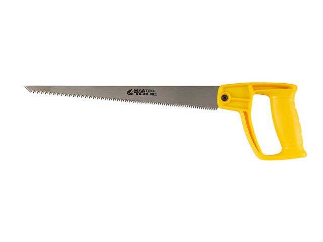 Ножівка викружна MASTERTOOL 8TPI MAX CUT 300 мм загартований зуб 2-D заточування поліроване 14-2722 - Фото 1 Ножівка викружна MASTERTOOL 8TPI MAX CUT 300 мм загартований зуб 2-D заточування поліроване 14-2722 - Фото 1