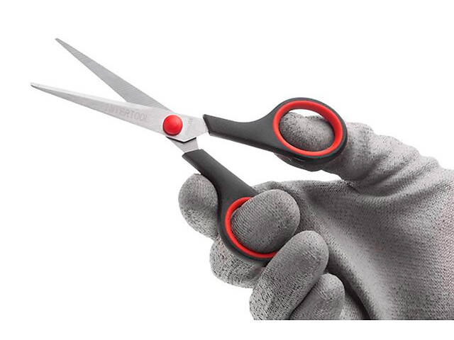 Ножиці для паперу Intertool 140 мм (HT-0581) - Фото 4