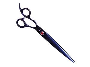 Ножиці грумерські для стрижки собак Dezynadog Ignis 8 Straight Lefty Scissor для лівшів прямі 20 см Сині (860511)