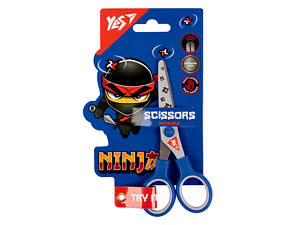 Ножницы канцелярские YES Ninja 480427 13 см