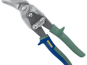 Ножницы по металлу Aviation 102 прямой и правый рез 250 мм, Irwin 10504310N