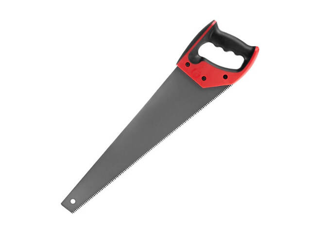 Ножовка по дереву Intertool - 450 мм тройная заточка 7T х 1' с тефлоновым покрытием - Фото 2