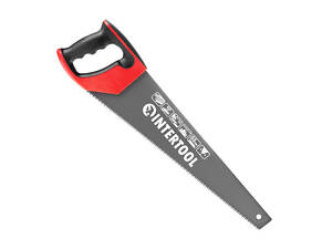 Ножівка по дереву Intertool 450мм x 7T x 3D тефлон (HT-3108)