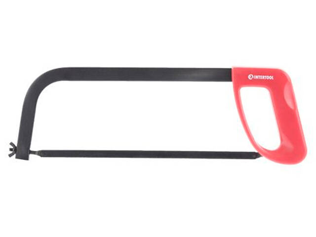 Ножовка по металлу Intertool - 300 мм пластиковая ручка - Фото 1