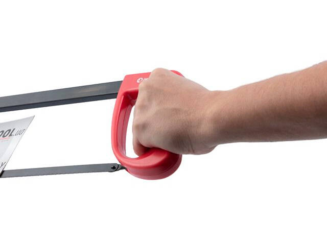 Ножовка по металлу Intertool - 300 мм пластиковая ручка - Фото 5