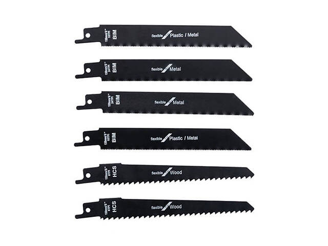 Ножівка під полотно для шабельної пили Intertool — 280 мм (6 шт.) - Фото 7