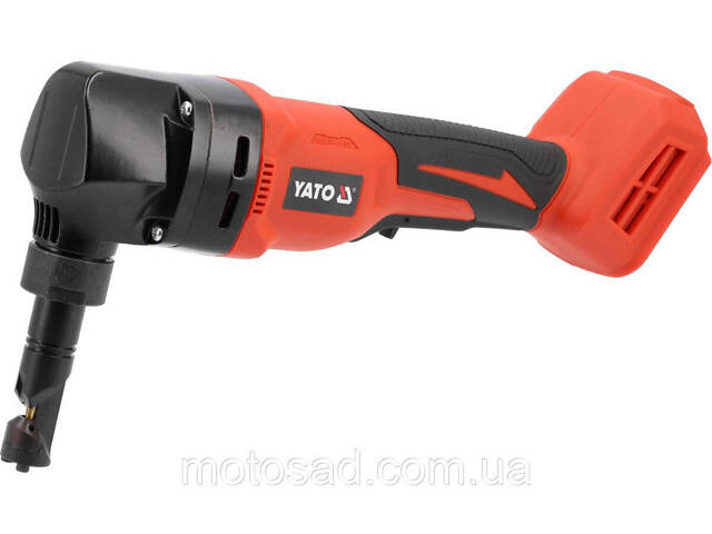 Ножиці електричні для бляхи акумулят.YATO Li-Ion 18В,лист T=1.2-2.5мм,макс.T=215мм( БЕЗ АКУМУЛЯТОРА) - Фото 1