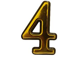 Номер дверний FZB № 4 (великий) (01-22-015)